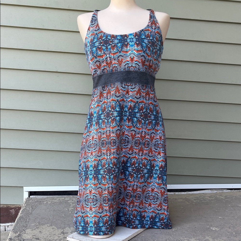 Like new Soybu Sleeveless Strappy Patterned Dress